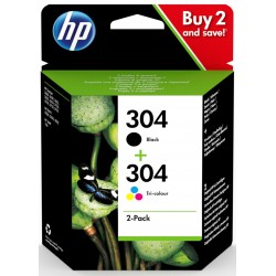 Pack Cartouches d'encre HP 304