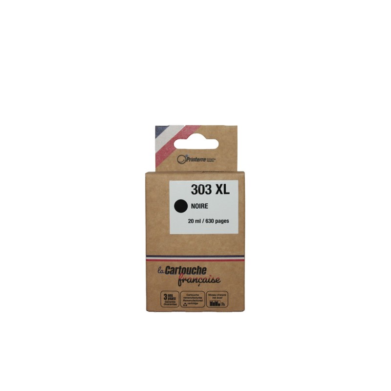Cartouche d'encre - COMPATIBLE - HP 303XL NOIR