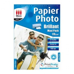 Papier Photo Brillant  255G...