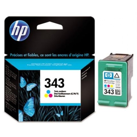 Pack de cartouches d'encre HP 343 Couleurs