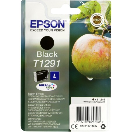 Cartouches d'encre Pomme Epson T1291 Noir