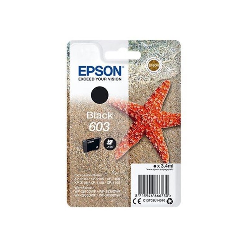 Cartouche d'encre Epson 603 Etoile Noir