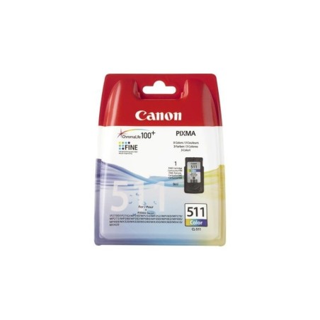 Cartouche d'encre Canon CLI-511 Couleurs