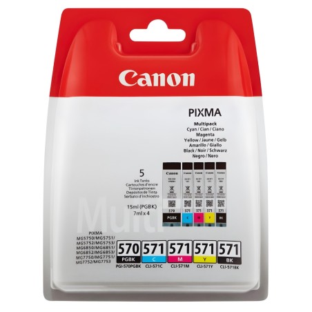 Cartouche d'encre PGI-570+ CMJN CLI-571 - Canon
