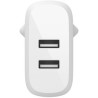Chargeur Dual USB A 24W BELKIN