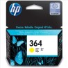 Cartouche d'encre HP N° 364 JAUNE
