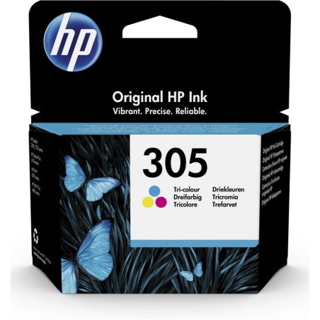 Cartouche d'encre HP N°305 COULEURS